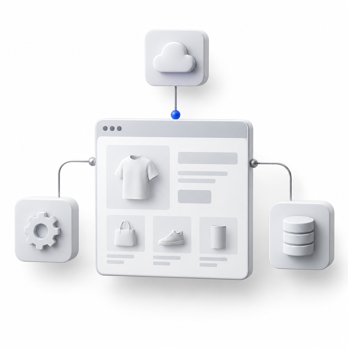 Shopify Custom Features & Integrations service illustration