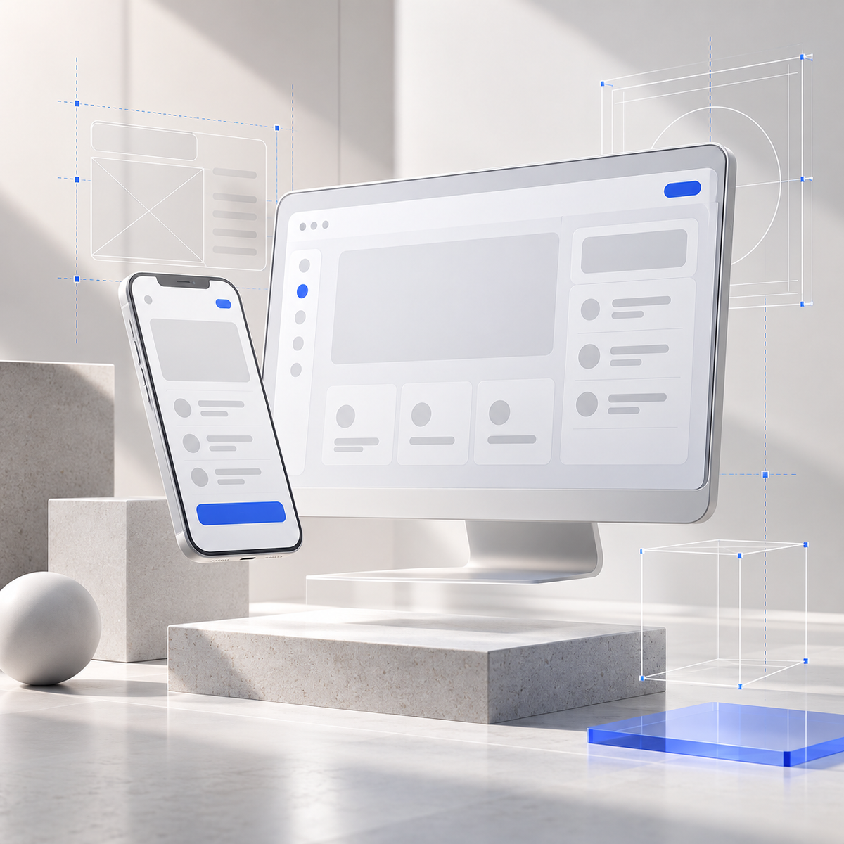UI/UX Design service illustration